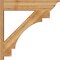 Ekena Millwork Merced Traditional Rough Sawn Outlooker, Western Red Cedar, 8"W x 36"D x 36"H OUT08X36X36MRC01RWR - alternate 2
